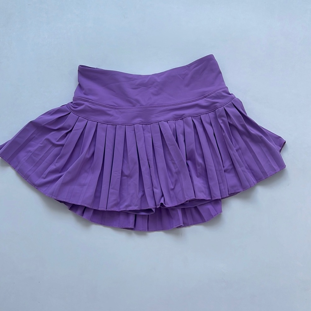 Gold hinge skirt light purple Size Small